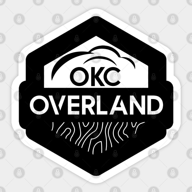 Okc Overland Front/Back Sticker by Okc Overland